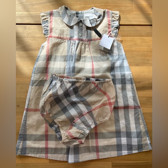 NWT Burberry toddler dress 24 months - Picture 4 of 10